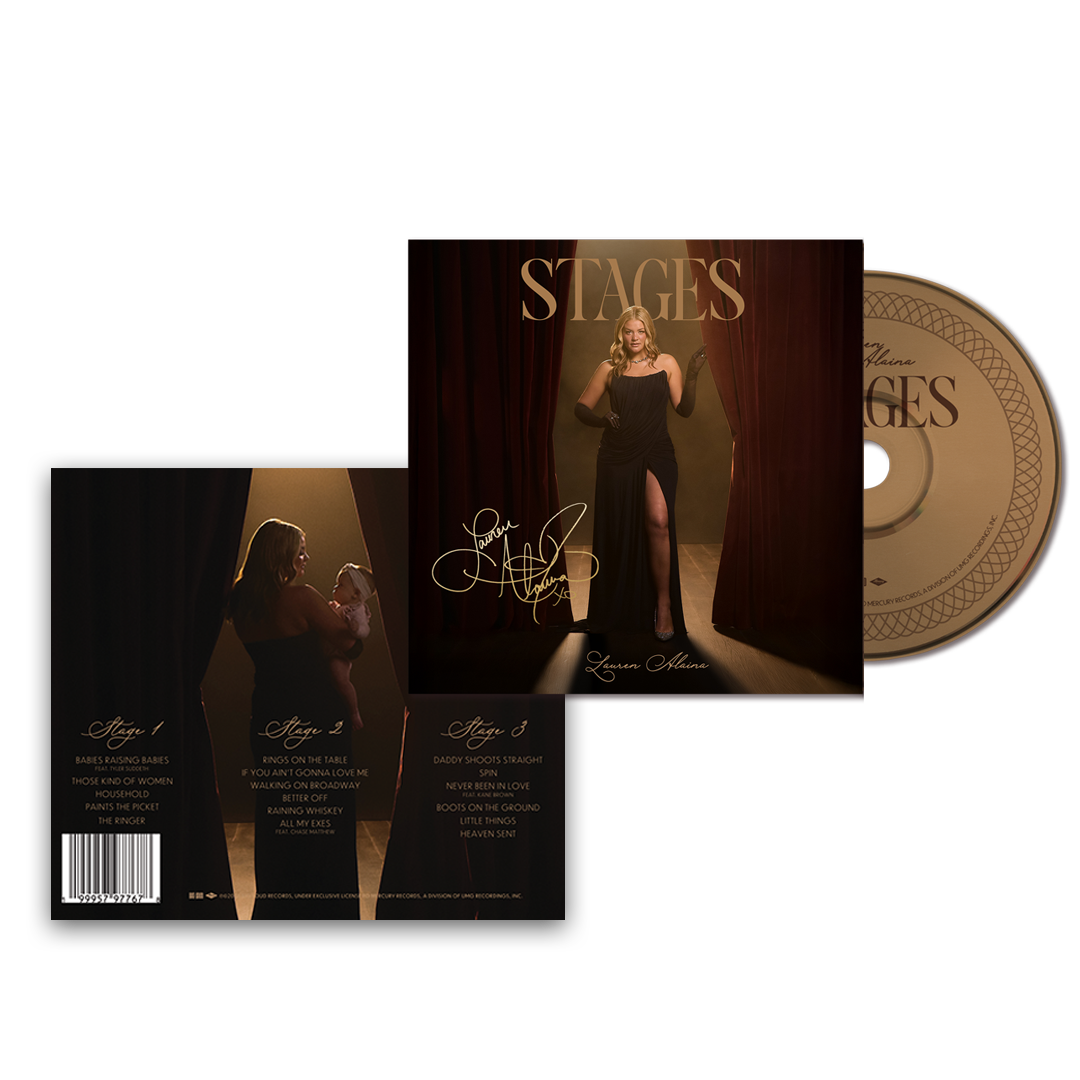 Stages CD (AUTOGRAPHED)
