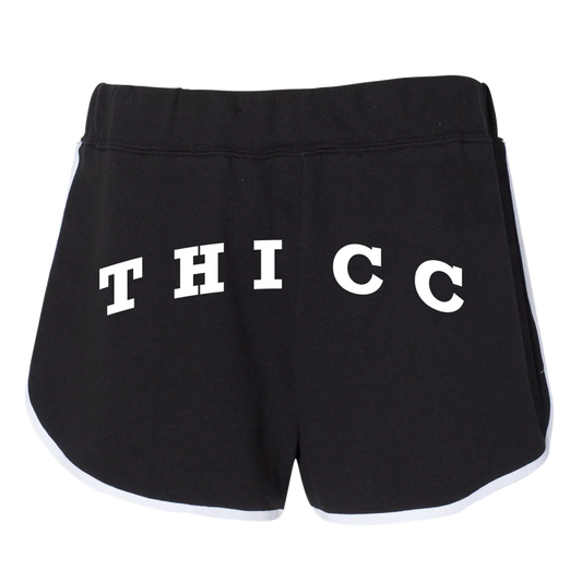 Black and White THICC Shorts - Official Lauren Alaina Store