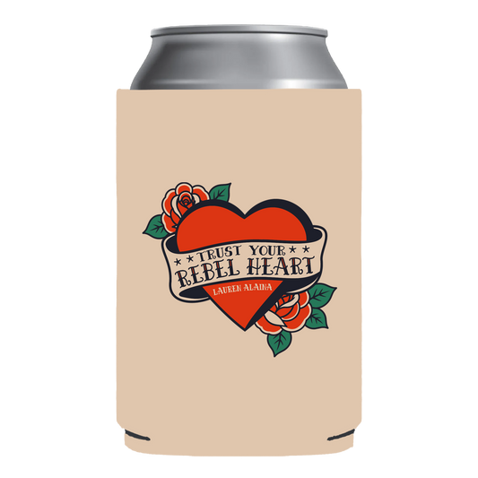 Rebel Heart Koozie